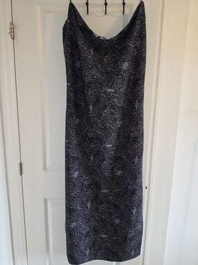 African Bubu- Black Pattern